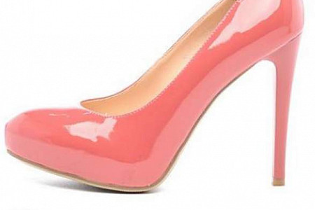 Туфли лакированные розовые, 38 размер